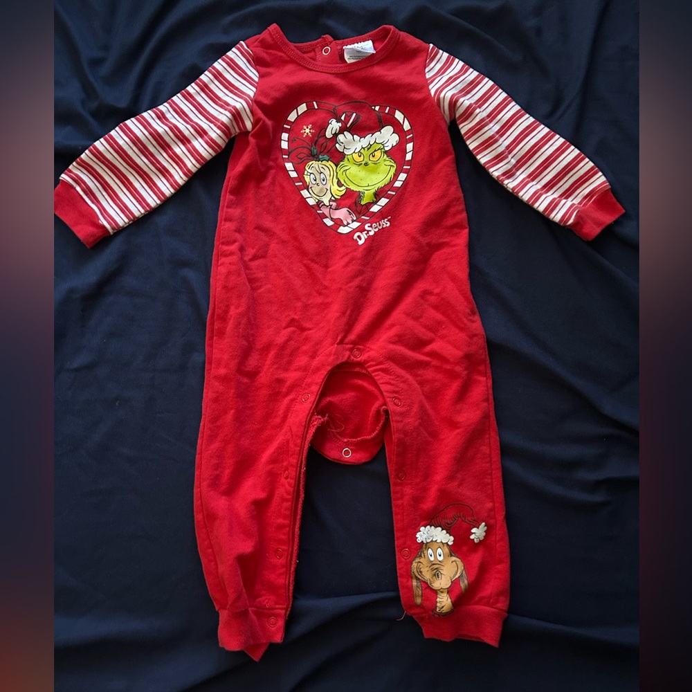 Dr. Seuss The Grinch Christmas Kids One Piece